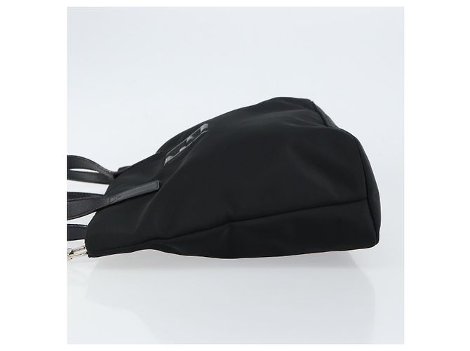 Borsa a mano FENDI in nylon 2 in 1 nera e argento autentica ep11442 Nero - vista 4