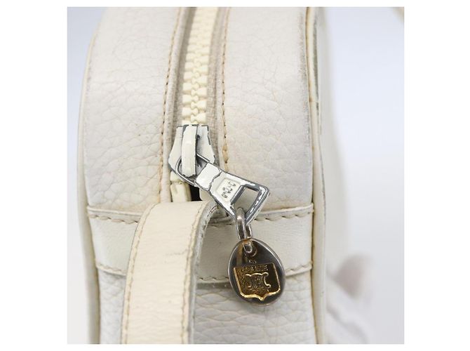Céline Borsa a Spalla in Pelle Bianca Auth BA8002 Bianco - vista 10