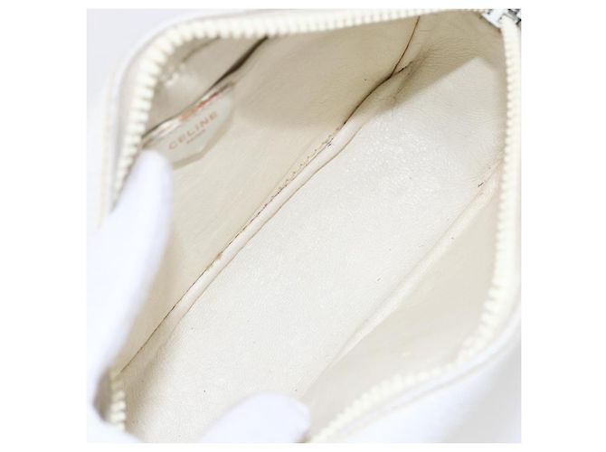 Céline Borsa a Spalla in Pelle Bianca Auth BA8002 Bianco - vista 11
