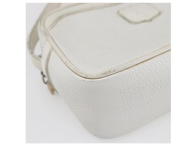 Céline Borsa a Spalla in Pelle Bianca Auth BA8002 Bianco - vista 14