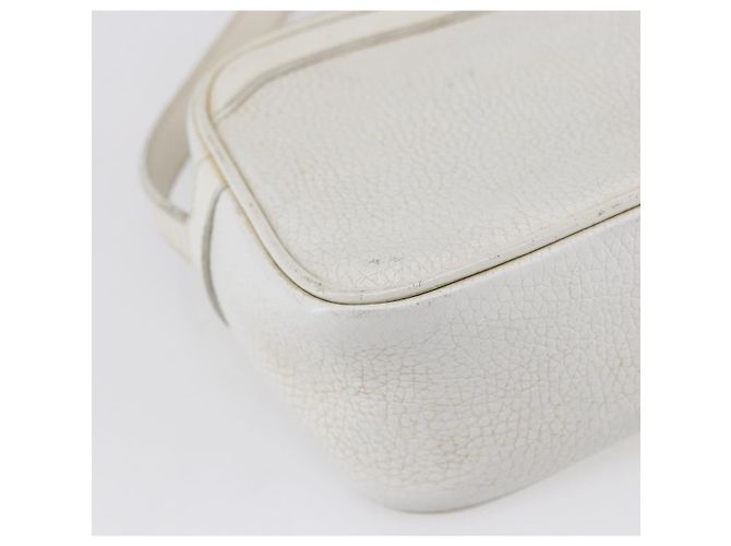 Céline Borsa a Spalla in Pelle Bianca Auth BA8002 Bianco - vista 16