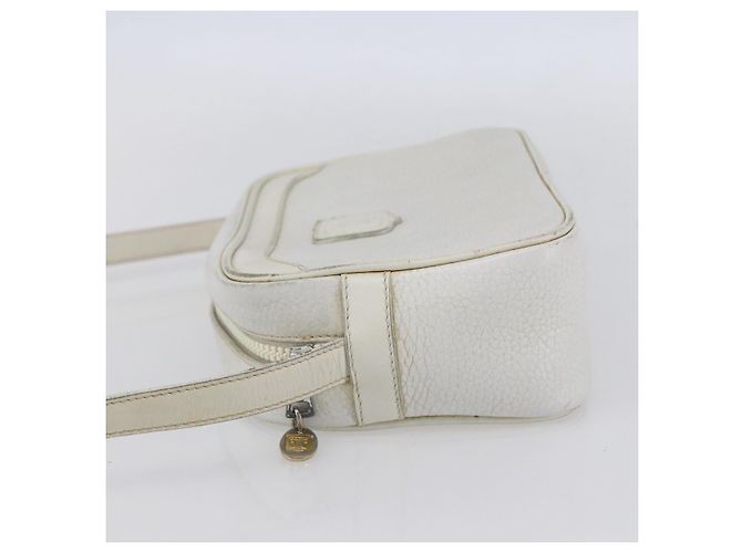 Céline Borsa a Spalla in Pelle Bianca Auth BA8002 Bianco - vista 3