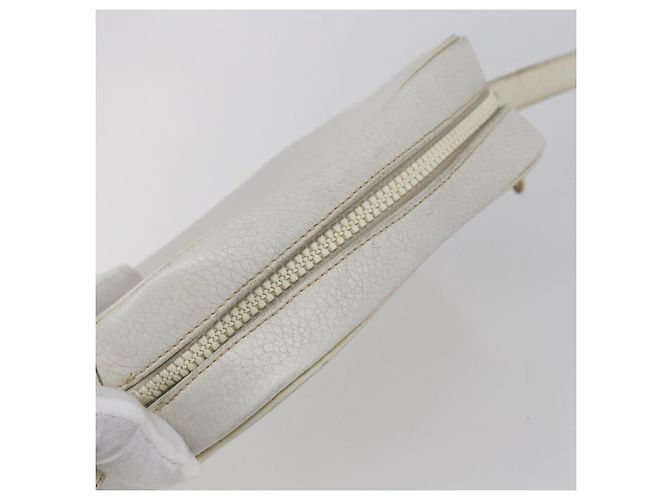 Céline Borsa a Spalla in Pelle Bianca Auth BA8002 Bianco - vista 6