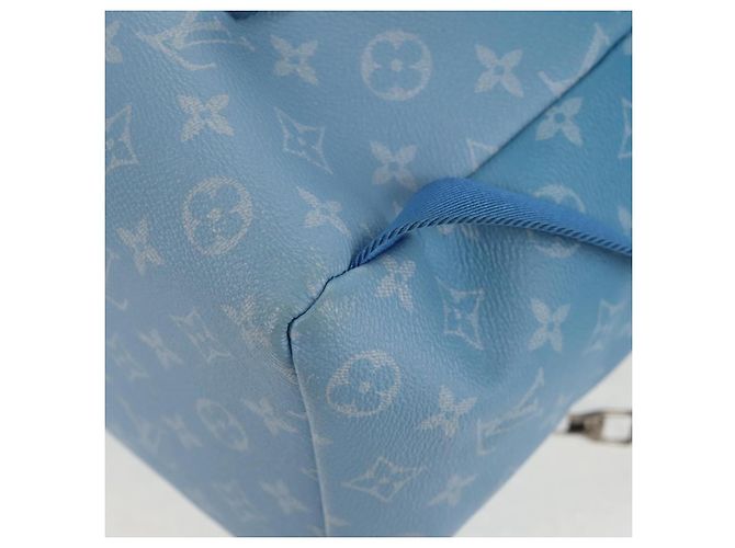 LOUIS VUITTON Zaino Multi Pocket Monogram Clouds Blu M45441 Auth 145712SAM - vista 22