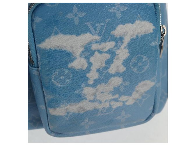 LOUIS VUITTON Zaino Multi Pocket Monogram Clouds Blu M45441 Auth 145712SAM - vista 26