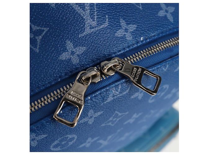 LOUIS VUITTON Zaino Multi Pocket Monogram Clouds Blu M45441 Auth 145712SAM - vista 27