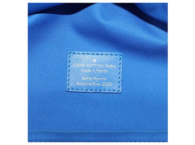 LOUIS VUITTON Zaino Multi Pocket Monogram Clouds Blu M45441 Auth 145712SAM - vista 29