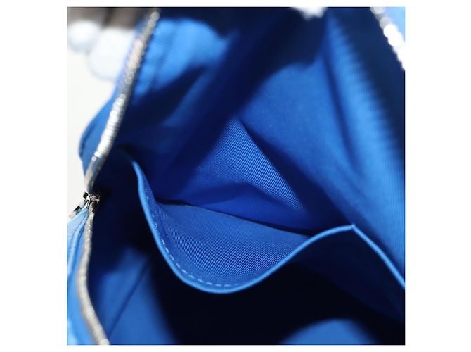 LOUIS VUITTON Zaino Multi Pocket Monogram Clouds Blu M45441 Auth 145712SAM - vista 32