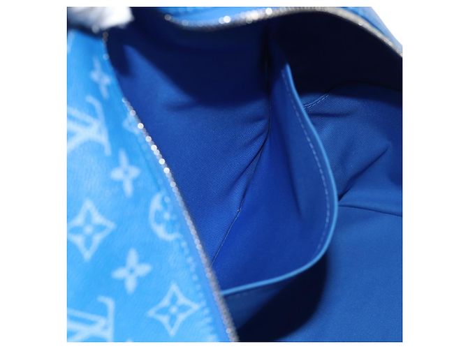 LOUIS VUITTON Zaino Multi Pocket Monogram Clouds Blu M45441 Auth 145712SAM - vista 33