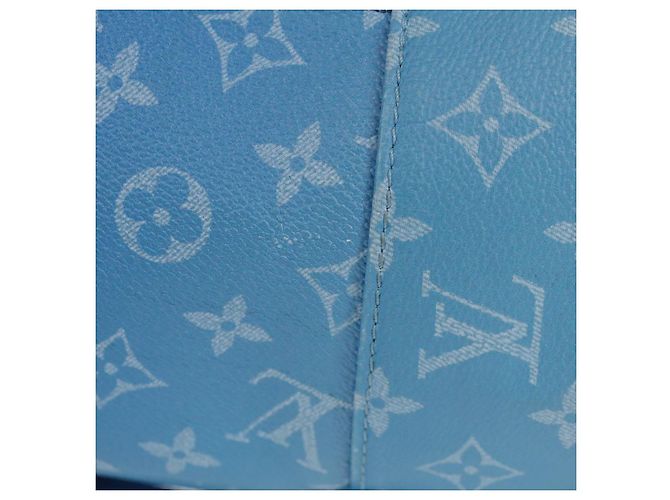 LOUIS VUITTON Zaino Multi Pocket Monogram Clouds Blu M45441 Auth 145712SAM - vista 5