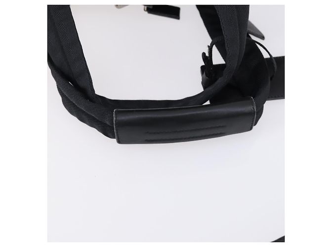 Borsa Boston PRADA in nylon 2 in 1 nera argento autentica am9248 Nero - vista 9