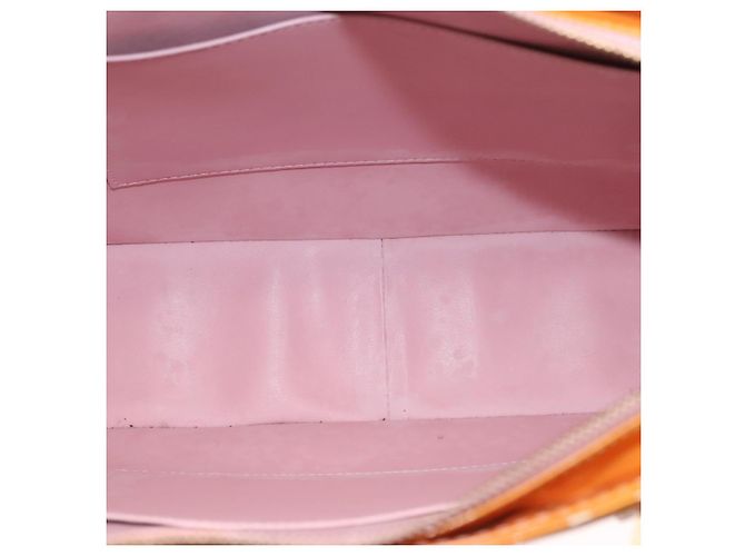 LOUIS VUITTON Borsa Columbus Monogram Vernis Rosa Marshmallow M91032 Auth gh1050 - vista 11