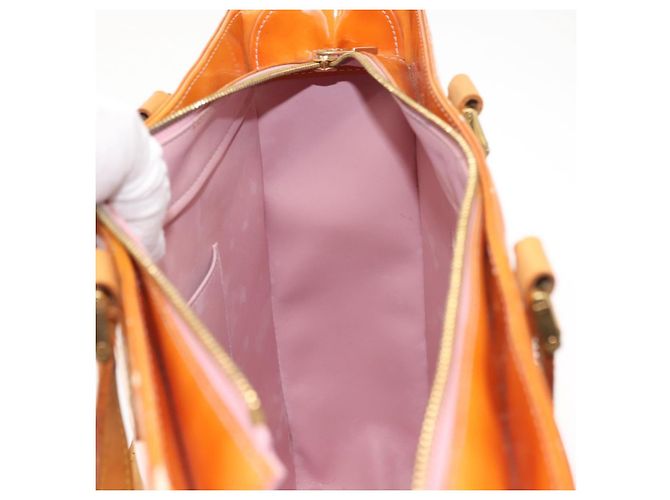 LOUIS VUITTON Borsa Columbus Monogram Vernis Rosa Marshmallow M91032 Auth gh1050 - vista 19