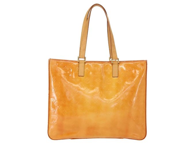 LOUIS VUITTON Borsa Columbus Monogram Vernis Rosa Marshmallow M91032 Auth gh1050 - vista 2