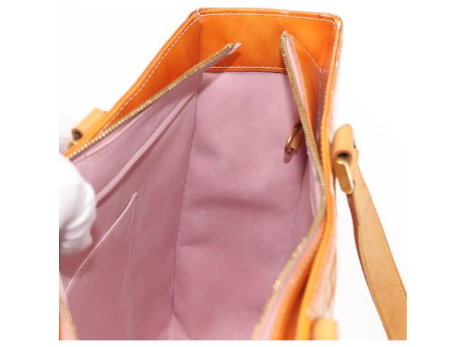 LOUIS VUITTON Borsa Columbus Monogram Vernis Rosa Marshmallow M91032 Auth gh1050 - vista 20
