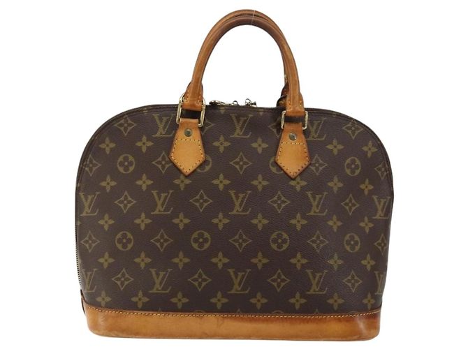 LOUIS VUITTON Monogram Alma Hand Bag M51130 LV Auth gh1013 - view 13