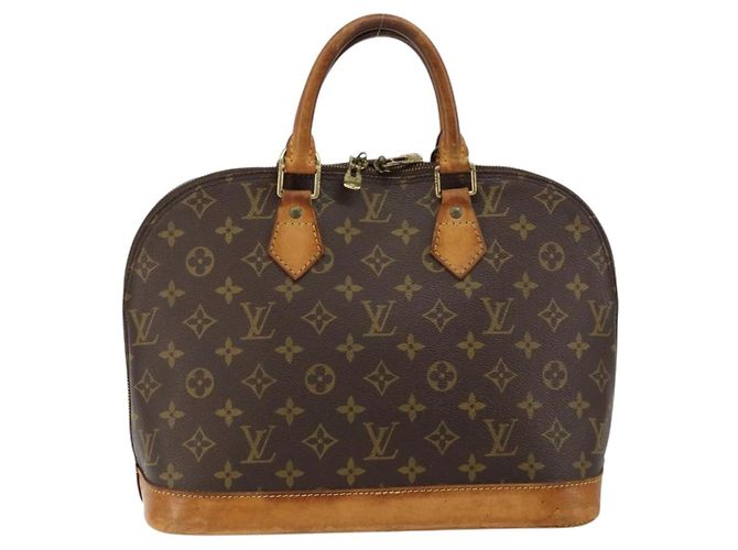 LOUIS VUITTON Monogram Alma Hand Bag M51130 LV Auth gh1013 - view 2