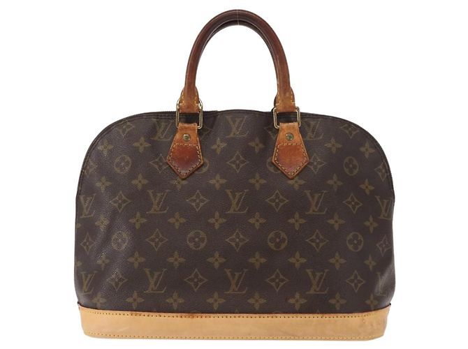 LOUIS VUITTON Borsa a Mano Monogram Alma M51130 LV Auth ka737 Monogramma - vista 2