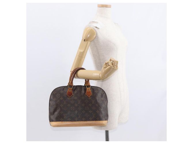 LOUIS VUITTON Borsa a Mano Monogram Alma M51130 LV Auth ka737 Monogramma - vista 21