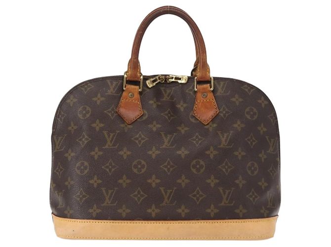 LOUIS VUITTON Borsa a Mano Monogram Alma M51130 LV Auth ka737 Monogramma - vista 3