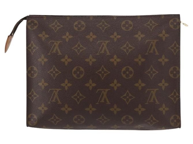LOUIS VUITTON Poche Toilette Monogram 26 M47542 LV Auth 154198 Monogramma - vista 2
