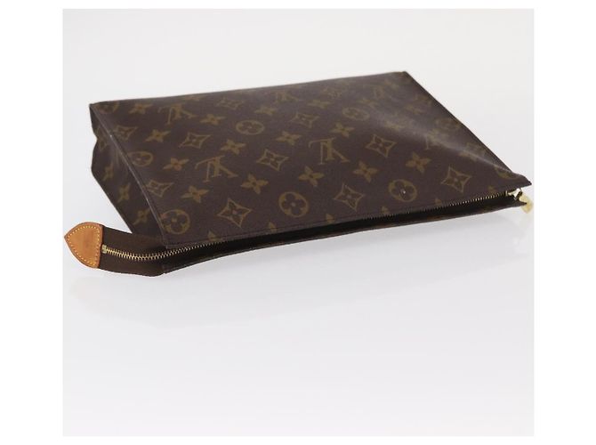 LOUIS VUITTON Poche Toilette Monogram 26 M47542 LV Auth 154198 Monogramma - vista 5