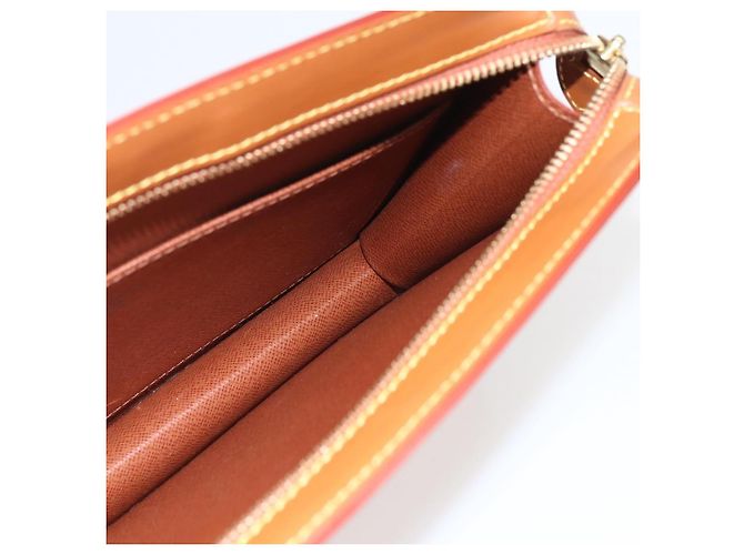 LOUIS VUITTON Pochette Uomo Epi Borsa Marrone Zipangu Oro M52528 LV Auth 157254 - vista 17