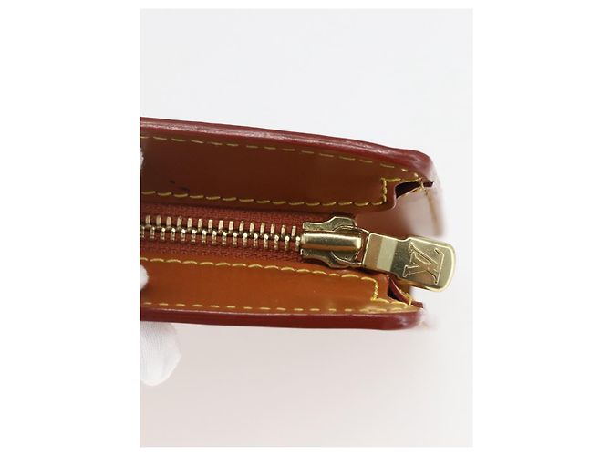 LOUIS VUITTON Pochette Uomo Epi Borsa Marrone Zipangu Oro M52528 LV Auth 157254 - vista 8