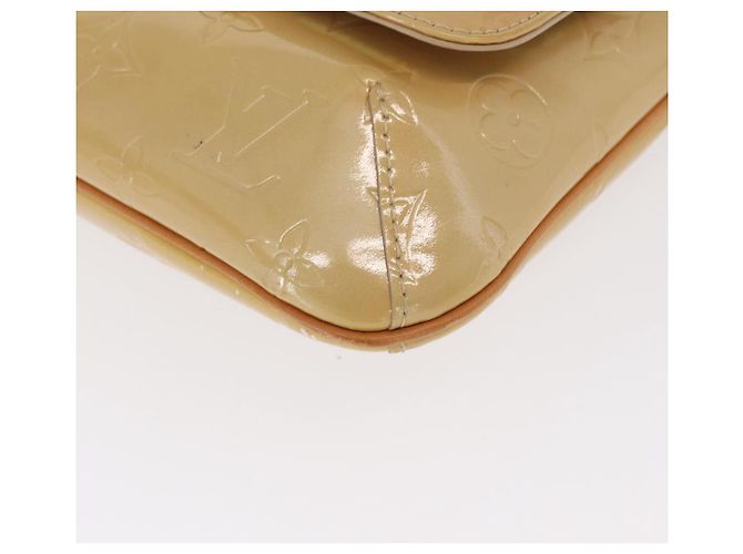 LOUIS VUITTON Borsa Thompson Street Monogram Vernis Beige M91301 LV Auth bs31559 - vista 15