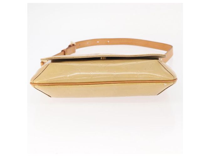 LOUIS VUITTON Borsa Thompson Street Monogram Vernis Beige M91301 LV Auth bs31559 - vista 6