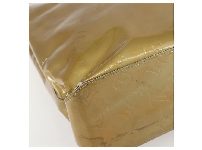 LOUIS VUITTON Monogram Vernis Reade MM Borsa a Mano Grigia M91142 LV Auth ka687 Grigio - vista 14