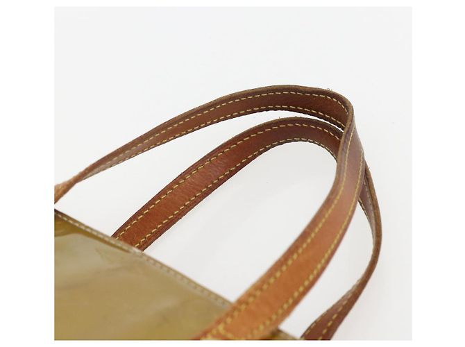 LOUIS VUITTON Monogram Vernis Reade MM Borsa a Mano Grigia M91142 LV Auth ka687 Grigio - vista 8