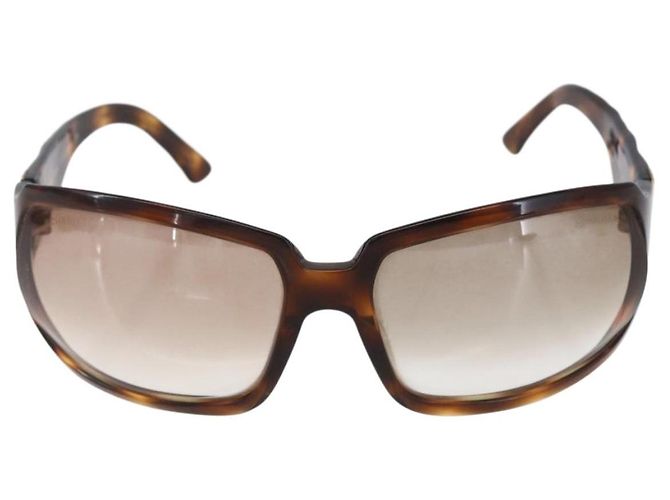 Gafas de sol CHANEL de plástico marrón CC Auth SW1806 Castaño - vista 2