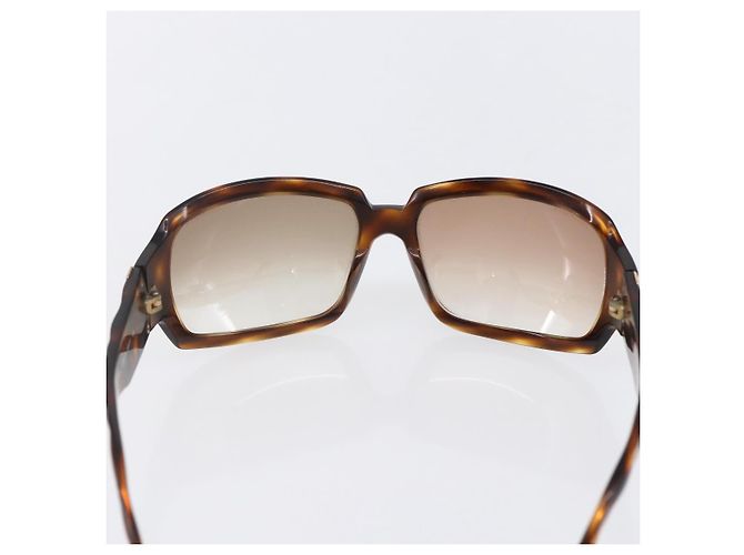 Gafas de sol CHANEL de plástico marrón CC Auth SW1806 Castaño - vista 8