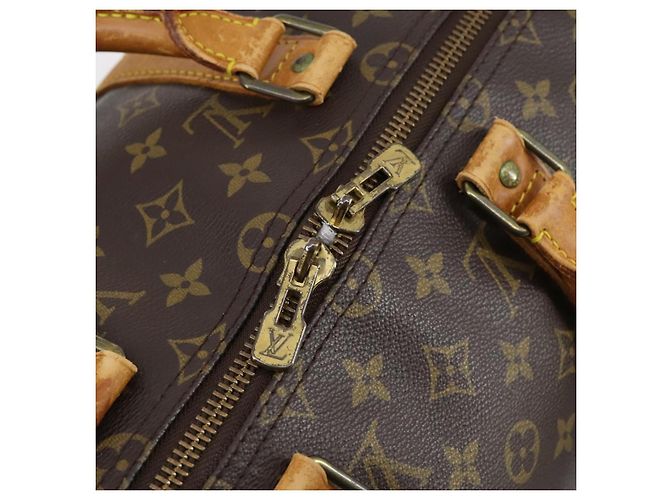LOUIS VUITTON Borsa Boston Monogram Keepall 50 M41426 LV Auth 147844 Monogramma - vista 10