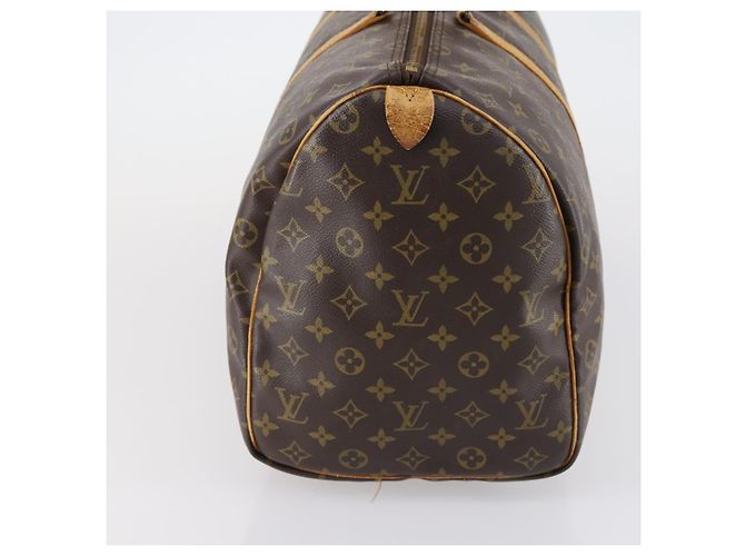 LOUIS VUITTON Borsa Boston Monogram Keepall 50 M41426 LV Auth 147844 Monogramma - vista 4