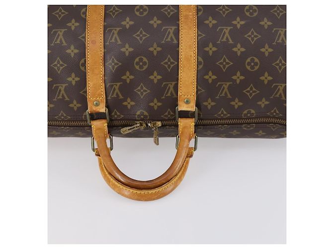 LOUIS VUITTON Borsa Boston Monogram Keepall 50 M41426 LV Auth 147844 Monogramma - vista 7