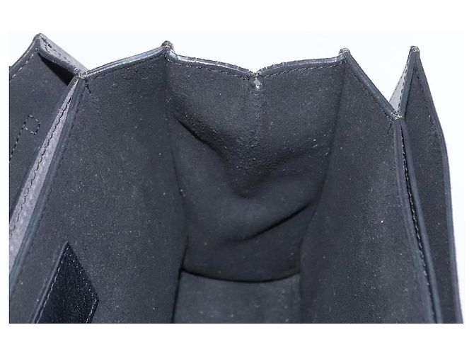 Givenchy Borsa a spalla con catena in pelle nera e oro Auth BA7680 Nero D'oro - vista 22