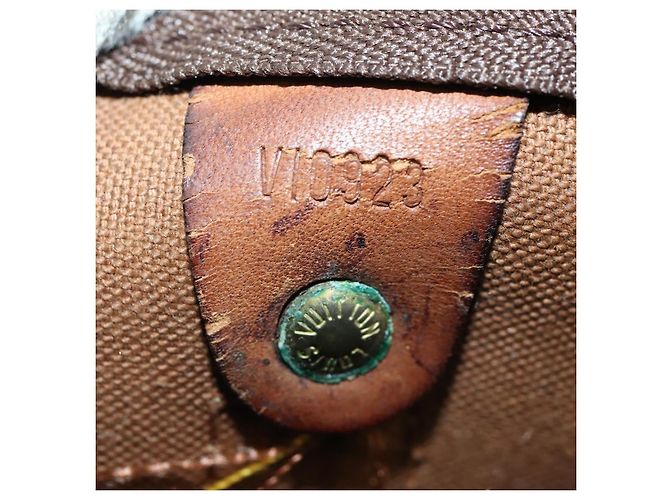 LOUIS VUITTON Borsa Boston Monogram Keepall 55 M41424 LV Auth bs30681 Monogramma - vista 12