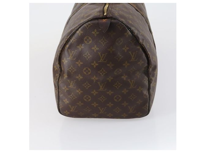 LOUIS VUITTON Borsa Boston Monogram Keepall 55 M41424 LV Auth bs30681 Monogramma - vista 3
