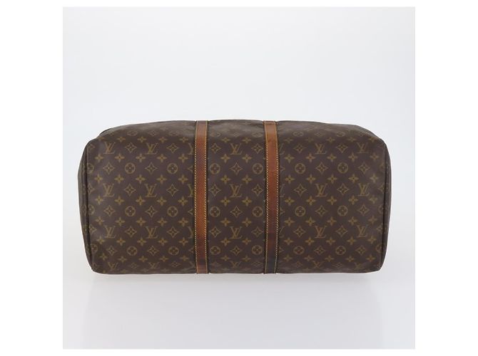 LOUIS VUITTON Borsa Boston Monogram Keepall 55 M41424 LV Auth bs30681 Monogramma - vista 5