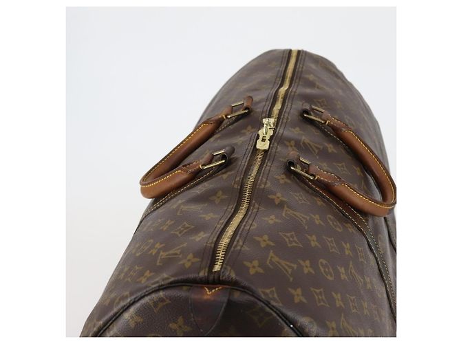 LOUIS VUITTON Borsa Boston Monogram Keepall 55 M41424 LV Auth bs30681 Monogramma - vista 6