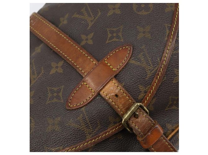 LOUIS VUITTON Bolso de Hombro Monogram Saumur 30 M42256 LV Auth bs30833 Monograma - vista 20