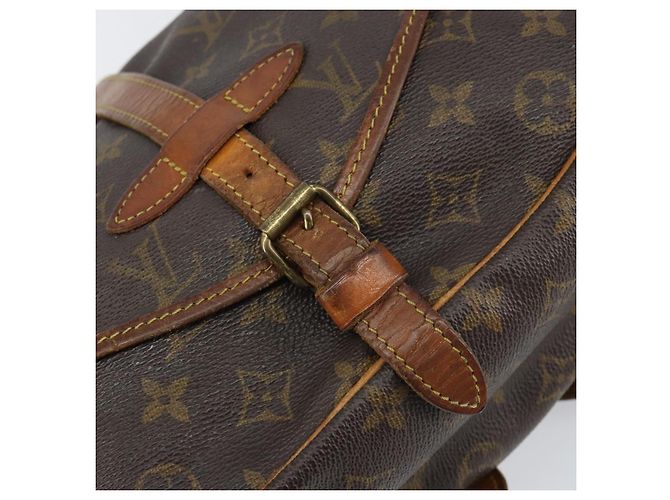 LOUIS VUITTON Bolso de Hombro Monogram Saumur 30 M42256 LV Auth bs30833 Monograma - vista 21