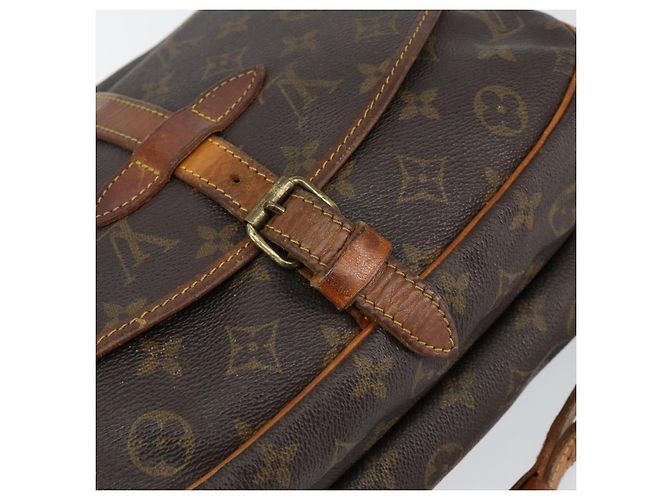 LOUIS VUITTON Bolso de Hombro Monogram Saumur 30 M42256 LV Auth bs30833 Monograma - vista 28