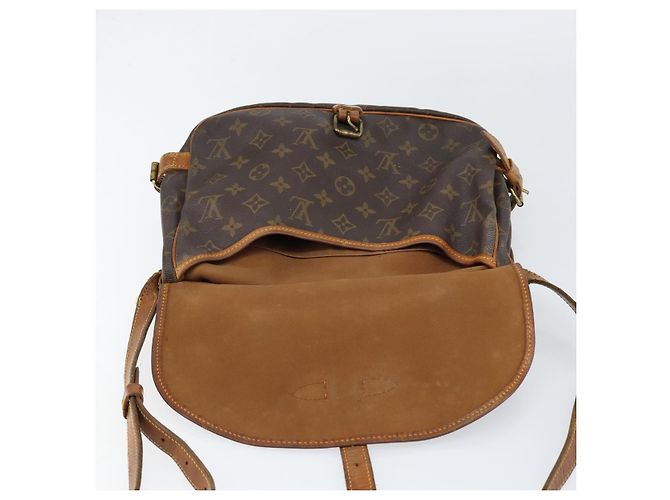 LOUIS VUITTON Bolso de Hombro Monogram Saumur 30 M42256 LV Auth bs30833 Monograma - vista 29