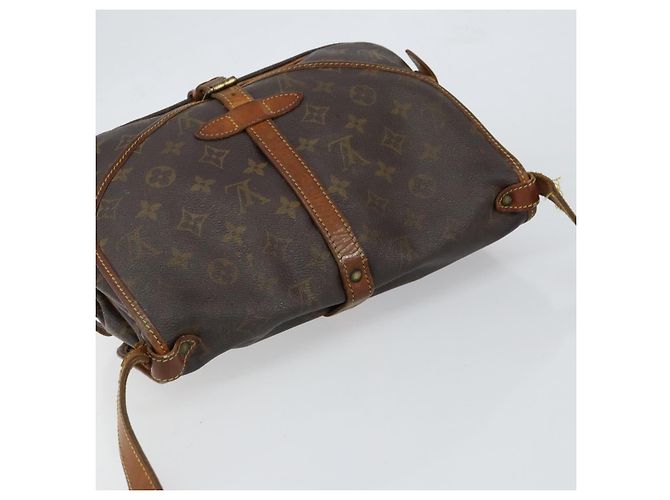 LOUIS VUITTON Bolso de Hombro Monogram Saumur 30 M42256 LV Auth bs30833 Monograma - vista 6