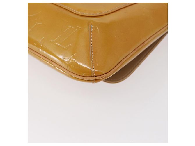 LOUIS VUITTON Borsa Thompson Street Monogram Vernis Beige M91301 LV Auth BA7646 - vista 18