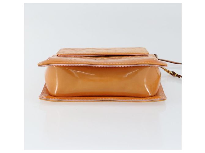 LOUIS VUITTON Pochette Accessorio Vernis Motto Rosa Marshmallow M91312 Auth BA7644 - vista 5