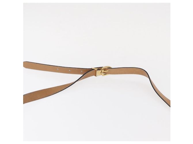 Borsa a Spalla Christian Dior in Pelle Verde Oro Auth bs30968 D'oro - vista 8